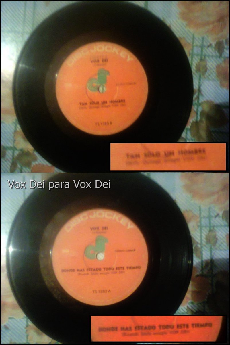 paraVoxdei's tweet photo. Simple de #VoxDei (Aporte de un seguidor)
"Tan solo un hombre" (Quiroga) - 4:30
"Dónde has estado todo este tiempo" (Soulé) - 4:46 https://t.co/GrvsKErexQ