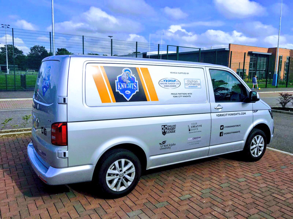 yorkrlfcfound's tweet photo. We are loving our new shiny van from @y3hire ❤️ be sure to look out for it at today's game 👍 #OutInTheCommunity #SupportingtheFoundation https://t.co/kurr5jNy9q