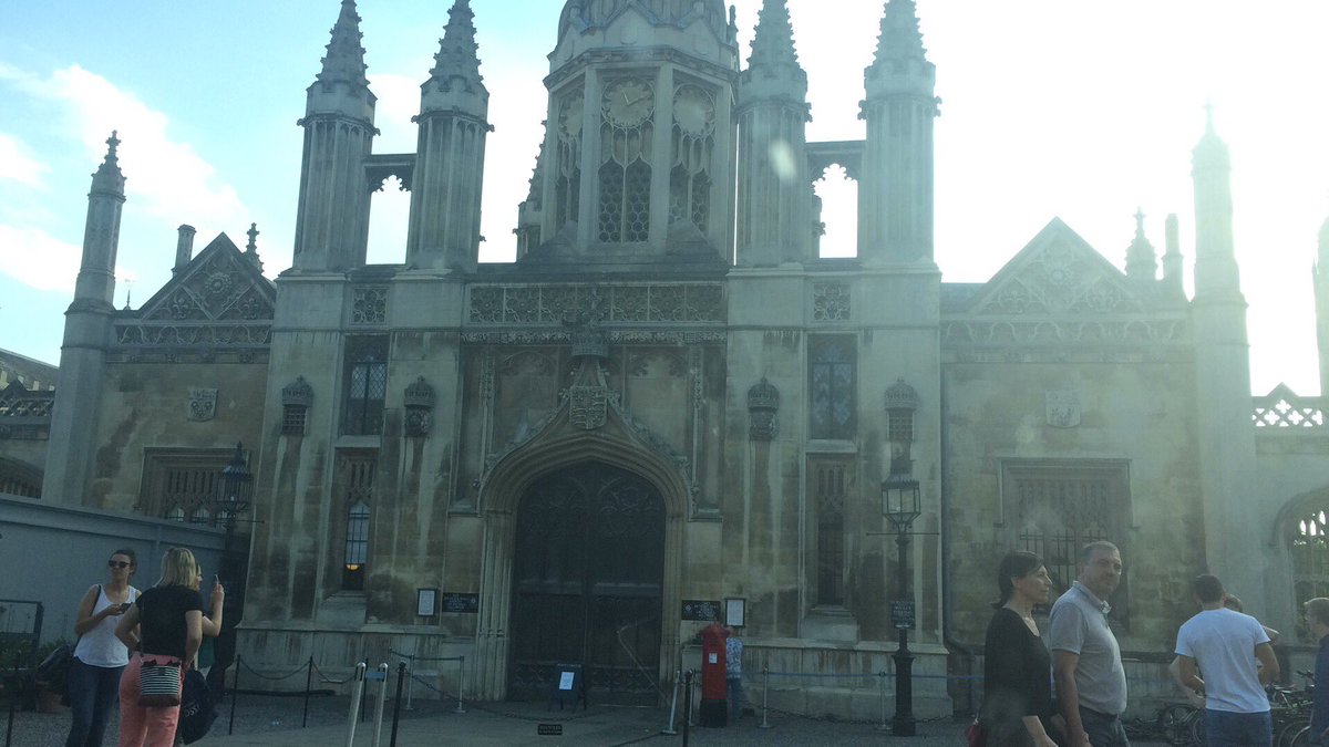 CollectionLive's tweet image. Great gig last night and the beautiful Kings College in Cambridge
