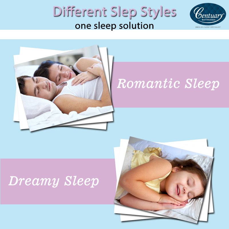 CentuaryKiSleep's tweet photo. For your varying moods and #sleepstyles You need only one sleep specialist - #CentuaryMattresses #Indiakasleepspecialist https://t.co/Y0hCSMVnk8