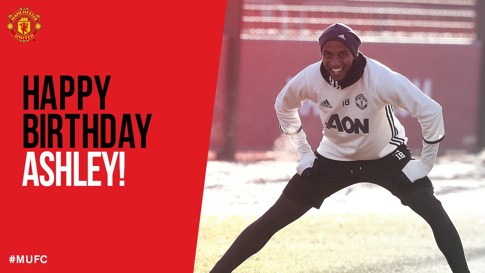 Happy 32nd Birthday, Ashley Young! 