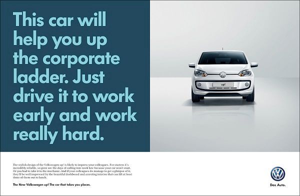 Honesty + wit = great copywriting.