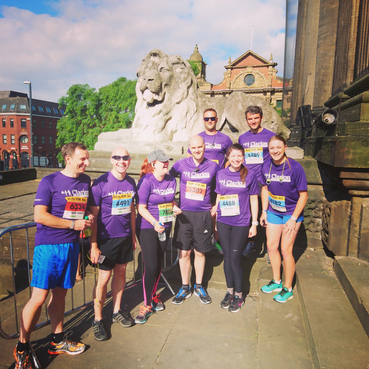 HESCOGroup's tweet photo. #teamhesco #Leeds10k @runforall https://t.co/3bQjXnzBN2