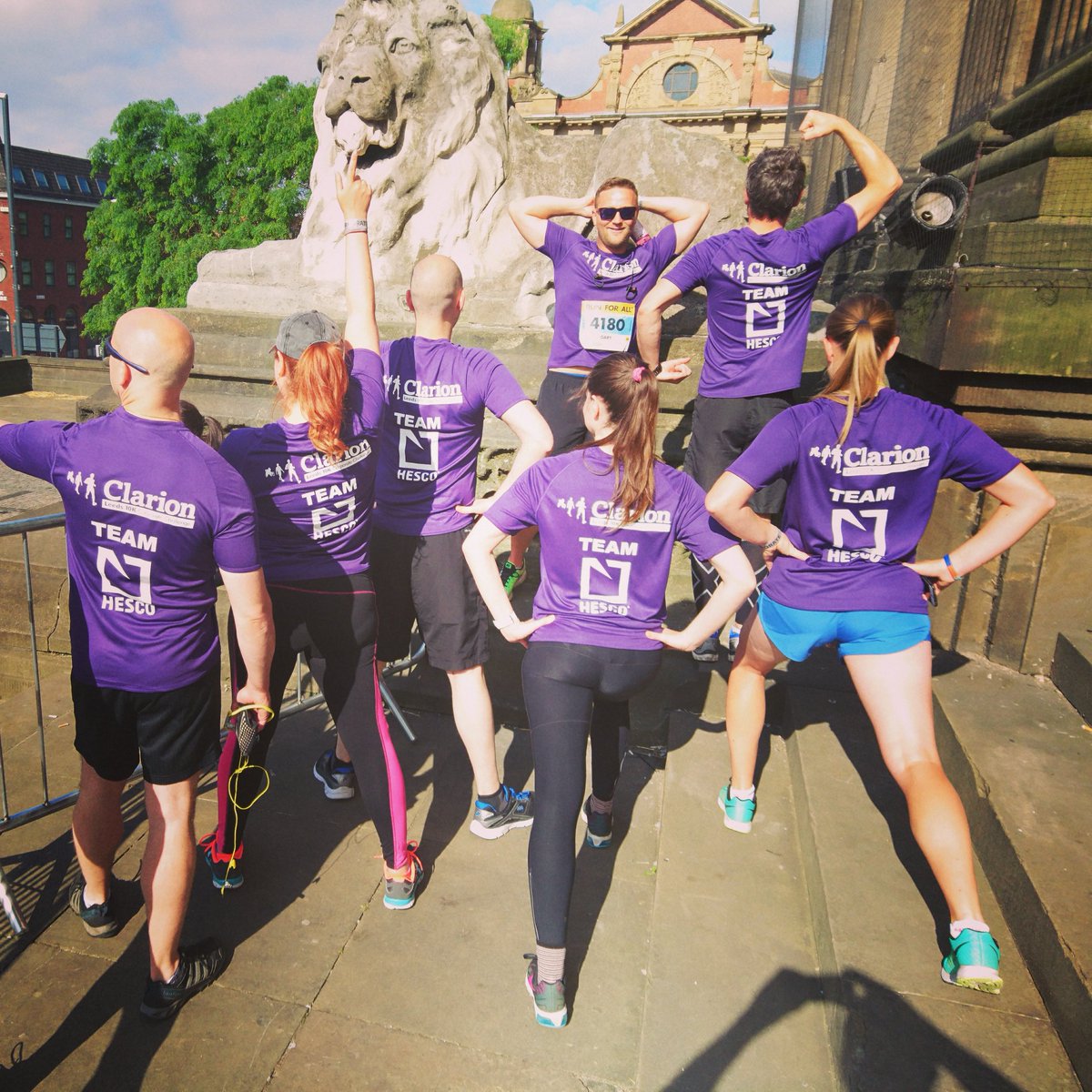 #teamhesco #Leeds10k <a href="/runforall/">Jane Tomlinson’s Run For All</a>