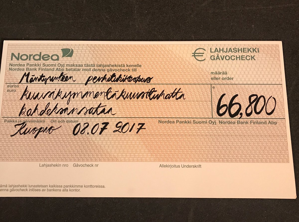 Have you ever used a cheque? : r/AskEurope