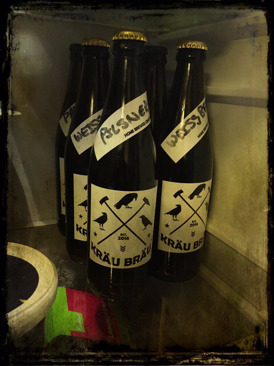 Now that's wat you want to see when you open a fridge😁😁😁 #KBWeiss #KBPilsner 🍺🍻