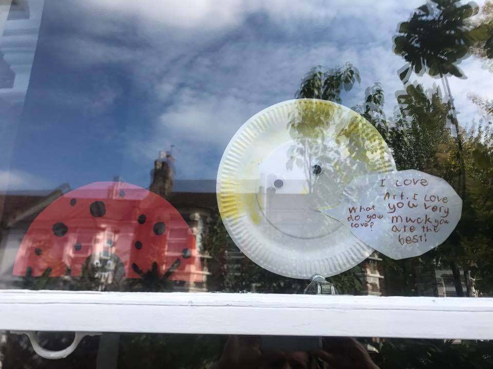 Leytonstone_Art's tweet photo. What do you love? "I love Art" "I love you very much" Toby aged 4ish #LetsFill #Leytonstone with #Art https://t.co/AIJ2RHVFqN