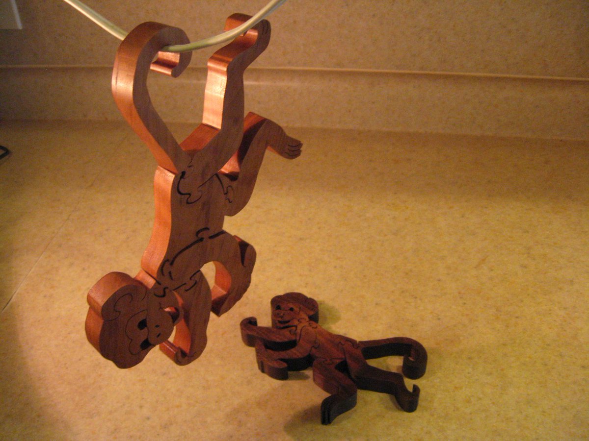 teaberry2011's tweet photo. Monkey wooden monkey puzzle https://t.co/RLTVZybdN7 #Etsy #Teaberrywoodproducts #AdorableMonkey https://t.co/UdWCV3CtD7