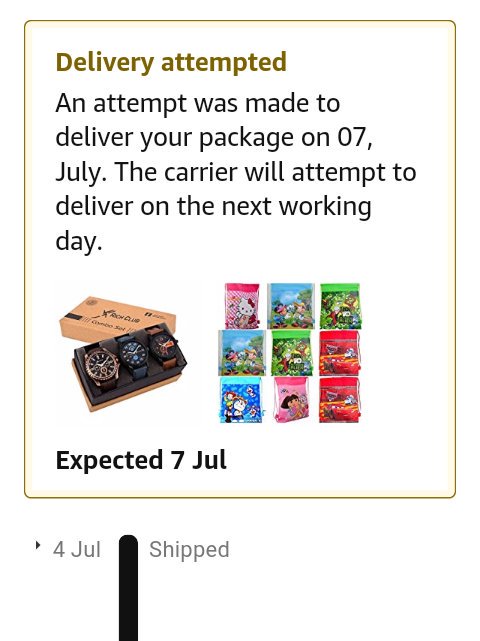kumar_vimalk's tweet photo. What is this. Amazon india , your delivery boy not delivered me product, and wrongly updated on site. https://t.co/xeoDubkVk6