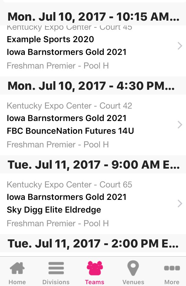 Nikbeavkoenig's tweet photo. Iowa Barnstormers 2021 @BattleintheBoro schedule July10-12 #viewingperiod #weβ€οΈπ https://t.co/4MEt4b3clz