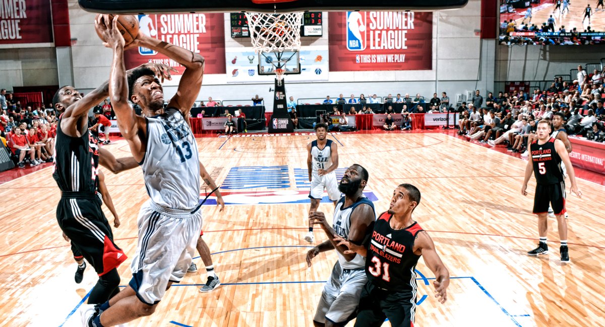 Highlights: Jazz 63, Trail Blazers 72  🎥🎥: on.nba.com/2sTfxJl  #VegasJazz https://t.co/iGZQIHAwLf