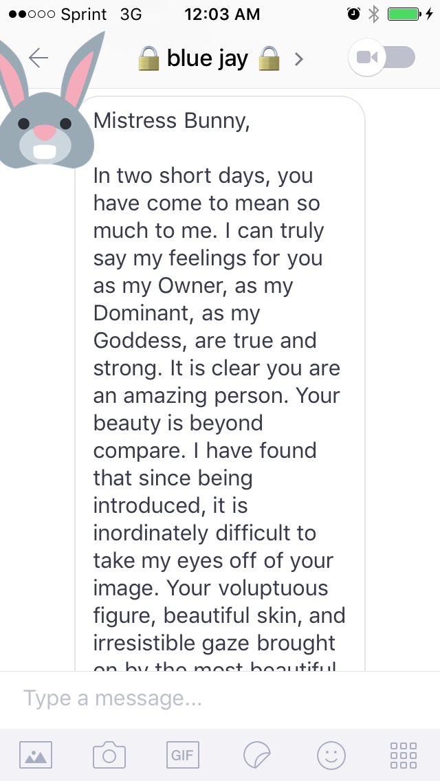 MistressBunnyB's tweet photo. Love letters are the best to wake up too. Almost as good as #tributes while I sleep. @RTfucker @underdeskloser @rt_feet @AlphaPromoSlave https://t.co/MPJRa3VDce