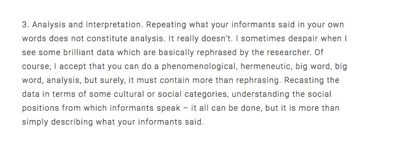 KitzingerCelia's tweet photo. This blog post by @d_galasinski is creating a lot of interest
#qmipconf @QMiP How not to do qualitative research - https://t.co/h2HTFxnAeO https://t.co/HYgmaDnZ66