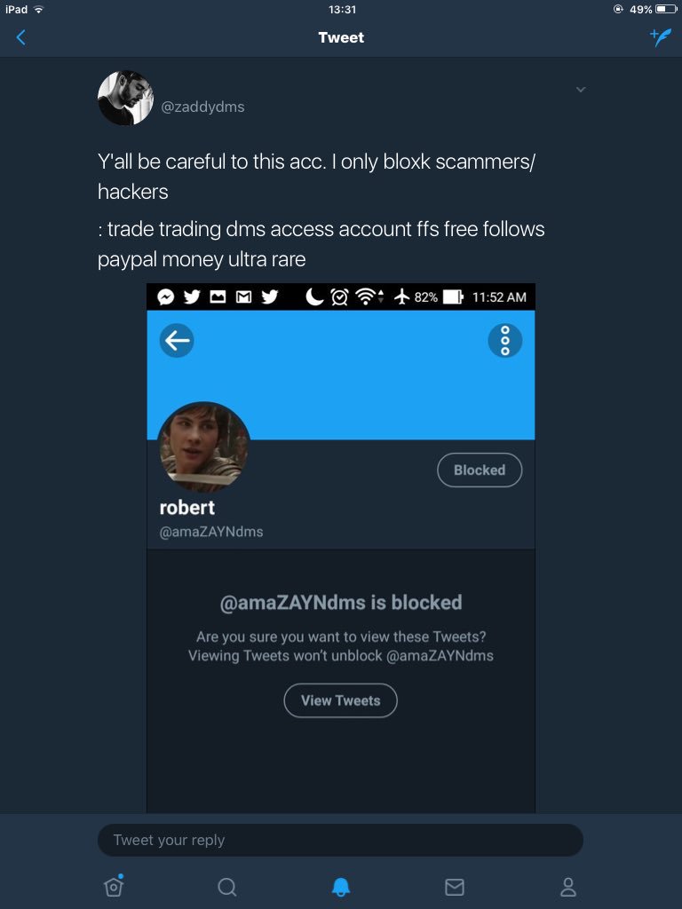 amaZAYNdms's tweet photo. Can someone pls explain this to us? how did we became scammers/hackers? Any proofs?

- cccc (@tradingurie) https://t.co/TgPGBEQmYw