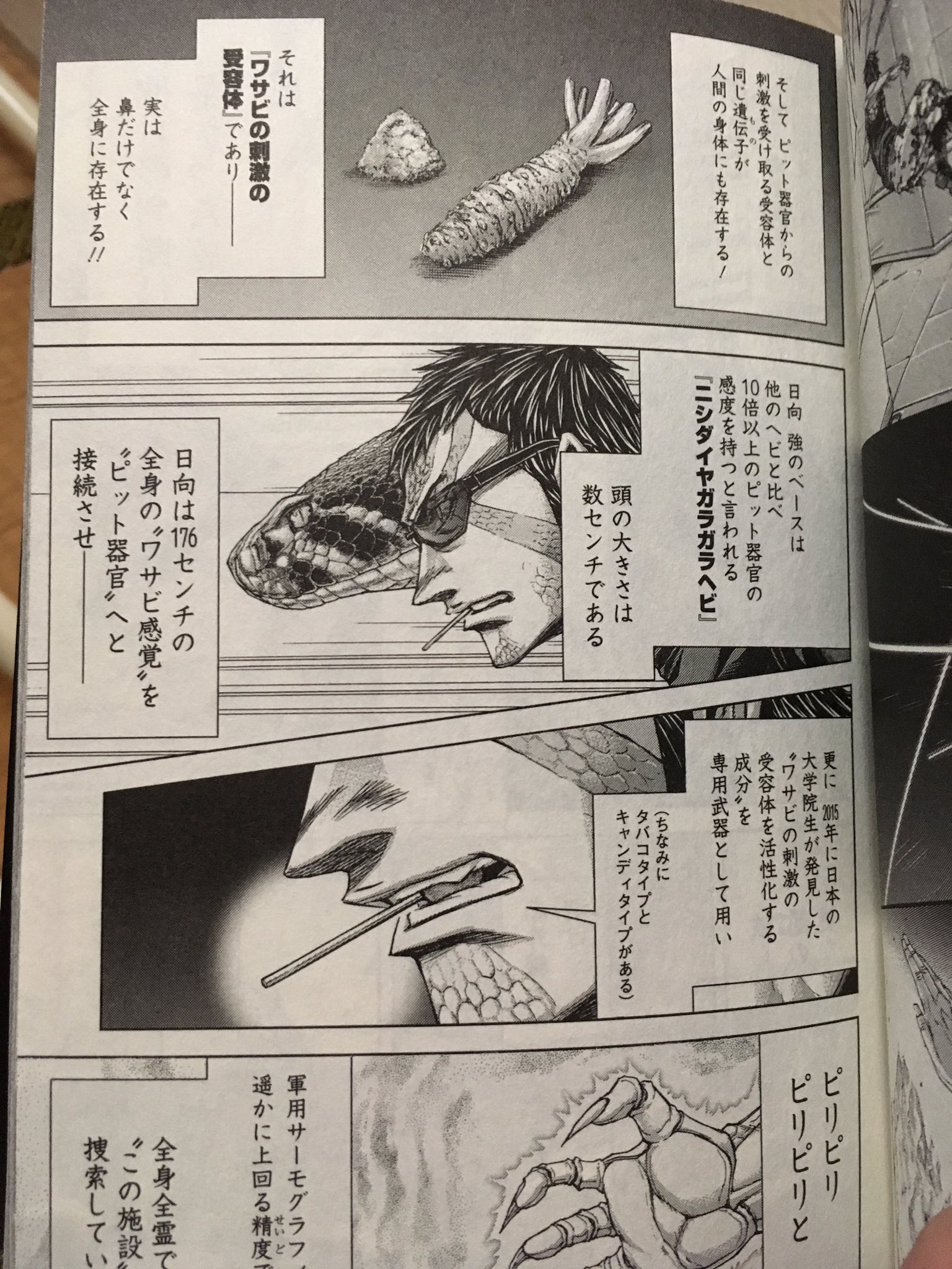 横山大 テラフォーマーズの1番好きなところって 登場人物の持ってる動物の特性 能力のうんちくが男の中二病心くすぐってくるところなんだよな T Co Rnjost9ked Twitter