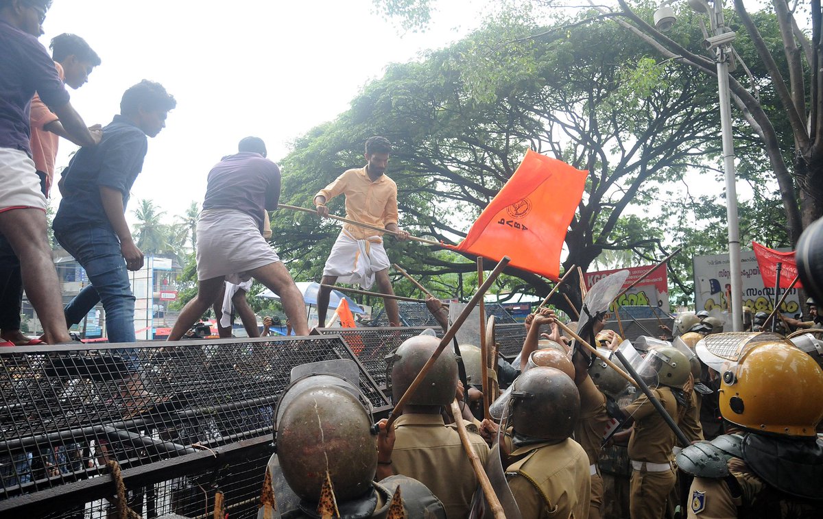 Abhiramds123's tweet photo. #ABVP fighting for student rights since 68 years. 
For the Nation,
For the Students,
#KeralaABVP #StudentDay https://t.co/oTIce5Irpx