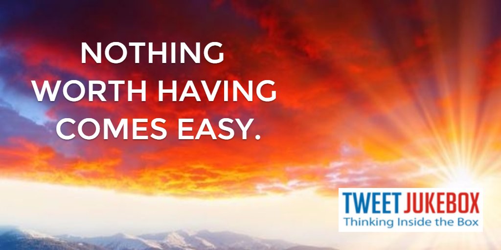 EmmaHappyDaze's tweet photo. Nothing worth having comes easy. #quote #tweetjukebox https://t.co/AMUKWCsmOB https://t.co/kPekwXPoif