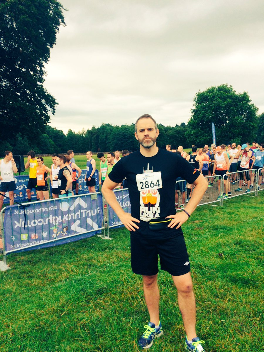 StarWarsSucker's tweet photo. #Running like a rebel again at the @tatton_park 10k #tattonpark10k #firstever10k #pb #StarWars #rundisneytee https://t.co/lJHLx8SVda