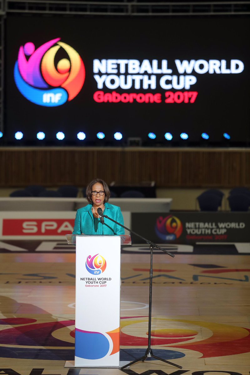 Netball_SA's tweet photo. #NWYC2017 OPENING CEREMONY #SPARBabyProteas #INFNetball https://t.co/apEZjISMZ5