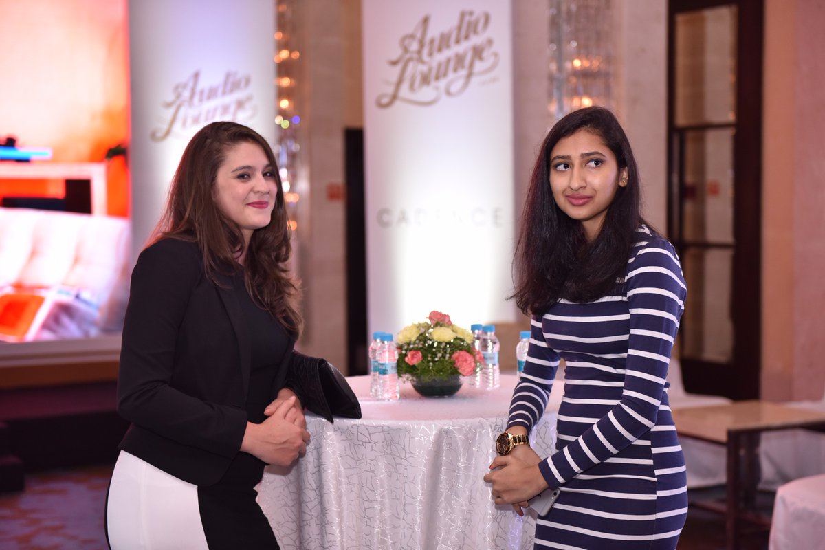 AudioLoungeIND's tweet photo. Camilla Mullins, distribution manager at Padood with Anavi Shirke. https://t.co/Z6LFkIALZo