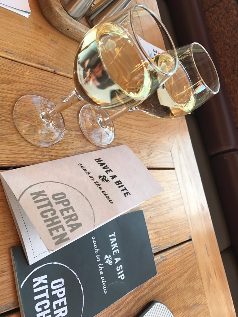 aussiemoose's tweet photo. Orchestra was fabulous and now Laksa and a drop of Sauvignon Blanc at #OperaKitchen https://t.co/bLhsZNILuS