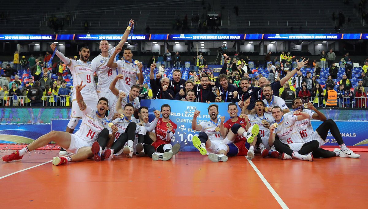 gquesque's tweet photo. WORLD LEAGUE CHAMPION !!! 🏐🇫🇷🏅🏆 #WL2017 #champion #france https://t.co/mRi8hHzJMb