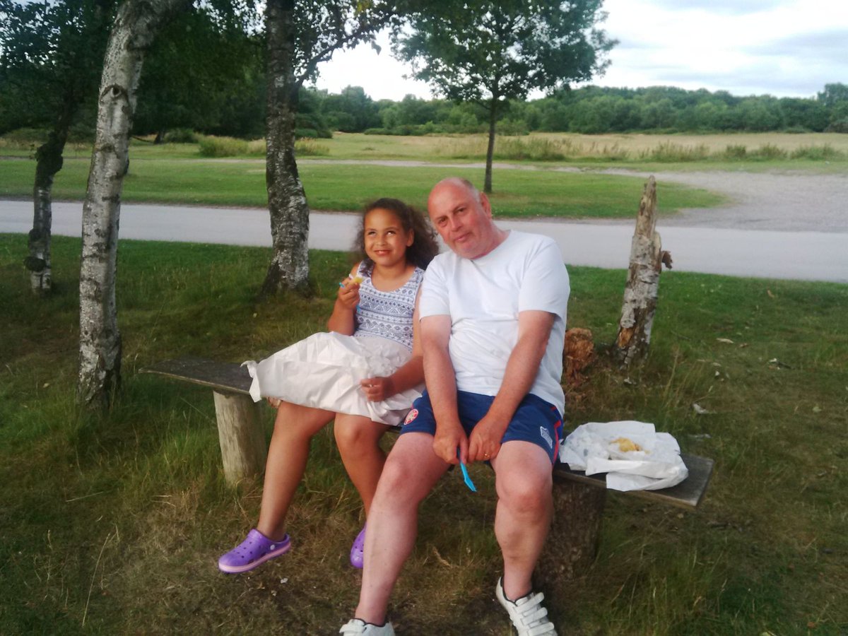 _Murf_26's tweet photo. Fish &amp; Chips Saturday evening in Sutton Park over looking 7th tee #Suttoncoldfieldgc sometimes the simple things in life are the best https://t.co/c9QEsMX5Gm