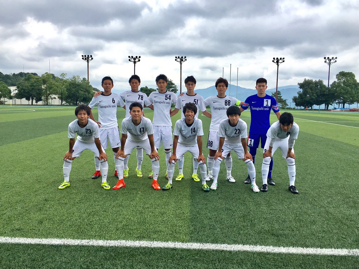 山口大学サッカー部 A Twitter 試合結果 中国学生リーグ第8節 Vs 広島大学 前半 0 3 後半 0 3 合計 0 6