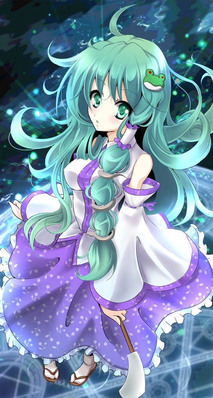 アニメファッショニスタ 鈴木さん 東方 どうも鈴木です みなさんこんにちは 今回は東方から東風谷早苗の壁紙を投稿致します O O かっわいいぃぃぃ 東方project 東風谷早苗 好きな人rt Iphone壁紙 A T Co Sdssle5aaj