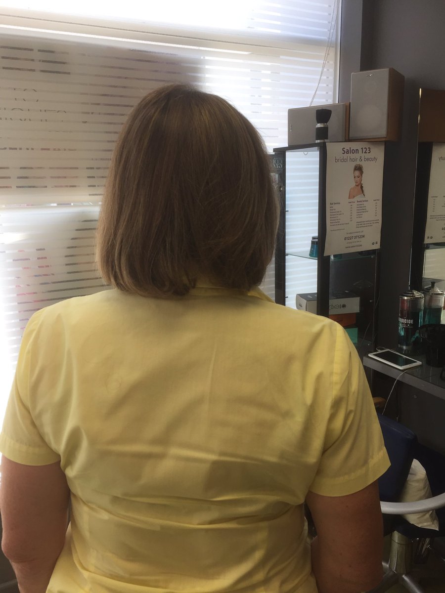 Subtle change using new chi lightener from <a href="/ColourHerbeUK/">ColourHerbeUK</a> to give that sun kissed look. Bleach no longer needed on this client #happy #safe