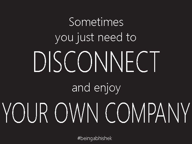 #quoteoftheday #thoughtoftheday #SundayMood #metime #beingabhishek