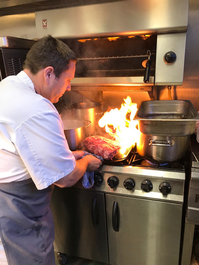 Tommy getting his beef on, fully booked today!