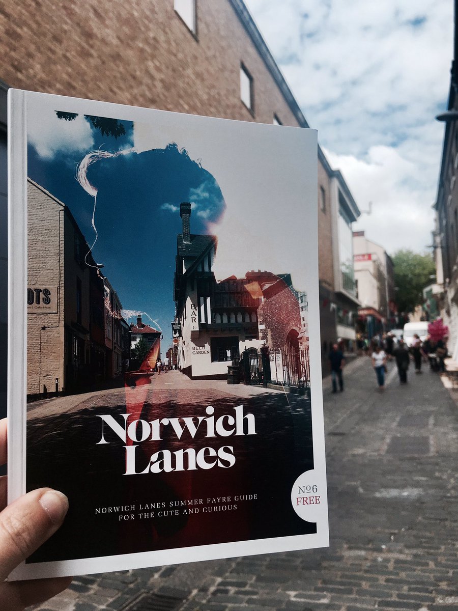 JarroldNorwich's tweet photo. Pick up your copy of the @norwichlanes guide #NLSF17 #jarroldcolourfest #norwich https://t.co/DHFvsbY7Tx