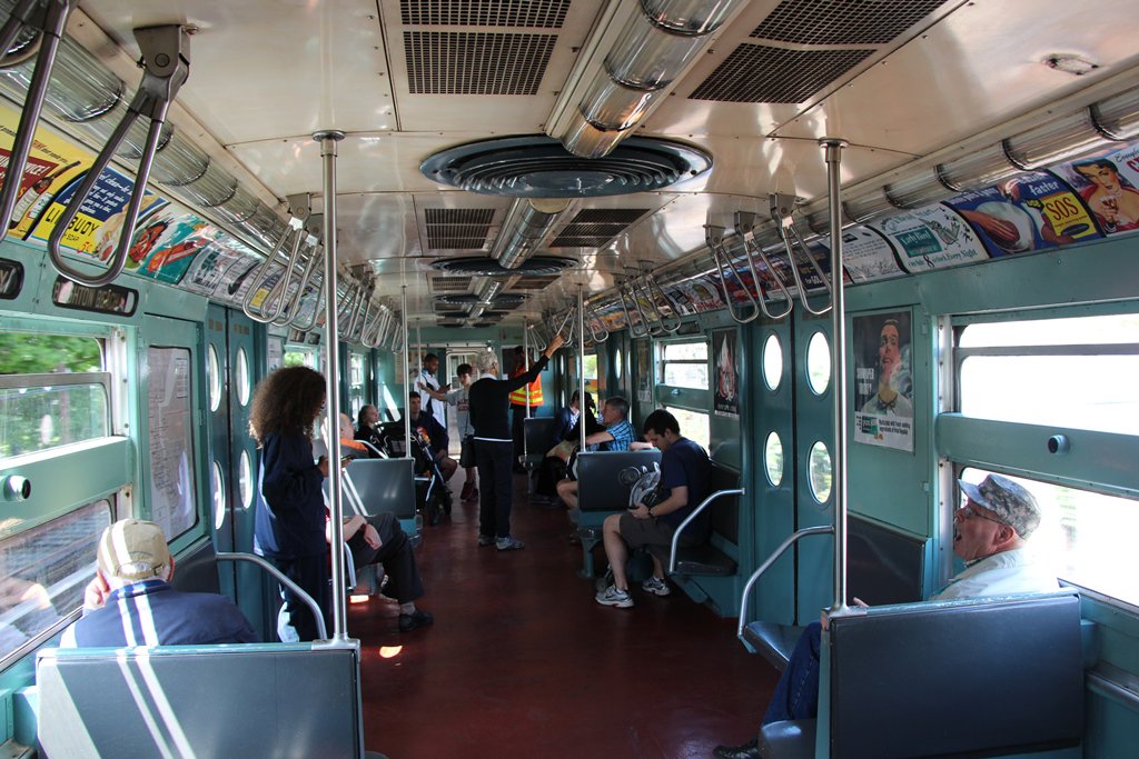 NYTransitMuseum's tweet image. Take our #TrainofManyColors on a #NostalgiaRide to #ConeyIsland on Saturday, July 30th. Tickets: nytransitmuseum.org/program/coneyi…