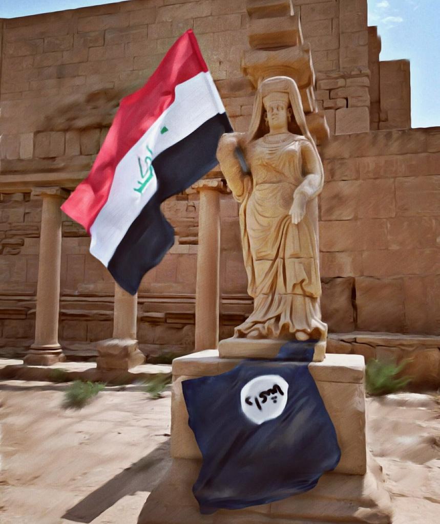 Defense_Iraq's tweet image. #Iraqi_army @ArmY_Iq  announces the defeat of #ISIS in #Mosul and its complete liberation from terrorists
#MosulOps #Old_city #Iraq