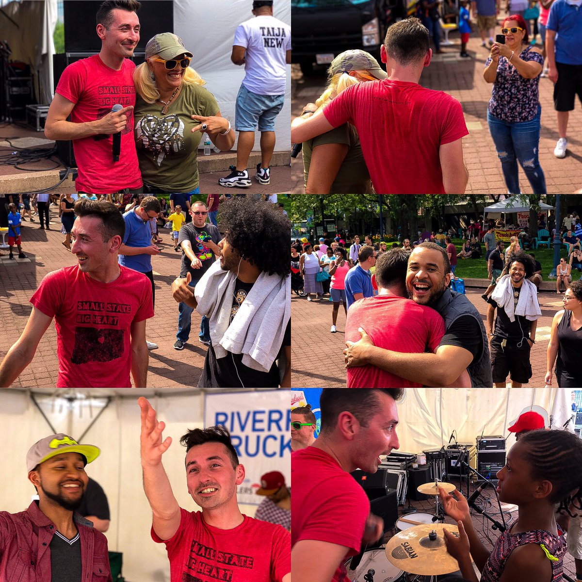 Klokwize's tweet photo. Good peoples! #RiverfrontFest @RiverfrontRecap #WizeWorld https://t.co/OCHnYFYyWh