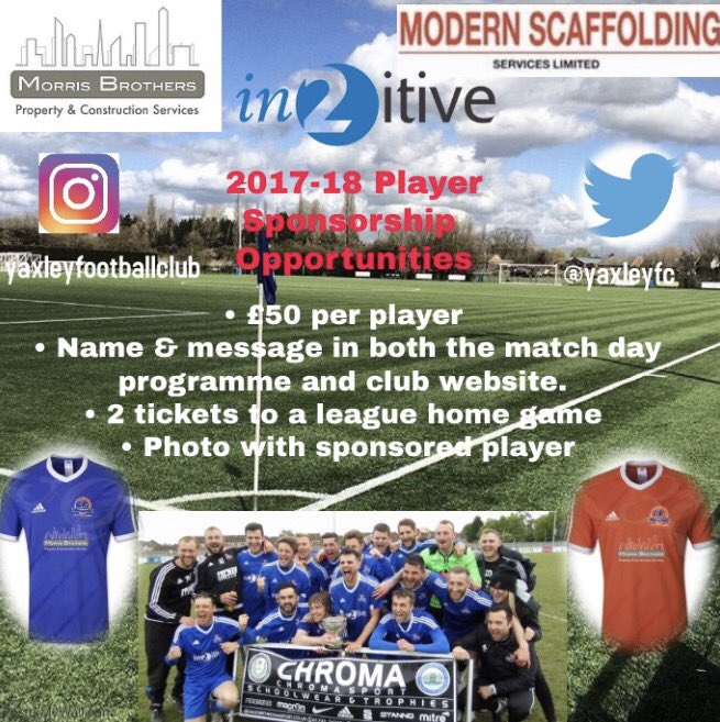yaxleyfc's tweet image. 🐦Sponsor a Cuckoo🐦
Simple, send us a DM with your contact details &amp;amp; player you would like to sponsor @YaxleyGazette
