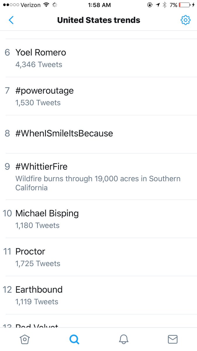 oscar28garcia's tweet photo. santa barbara out here trendin #9 #WhittierFIRE #StaySafePpl https://t.co/8RR33qUIli
