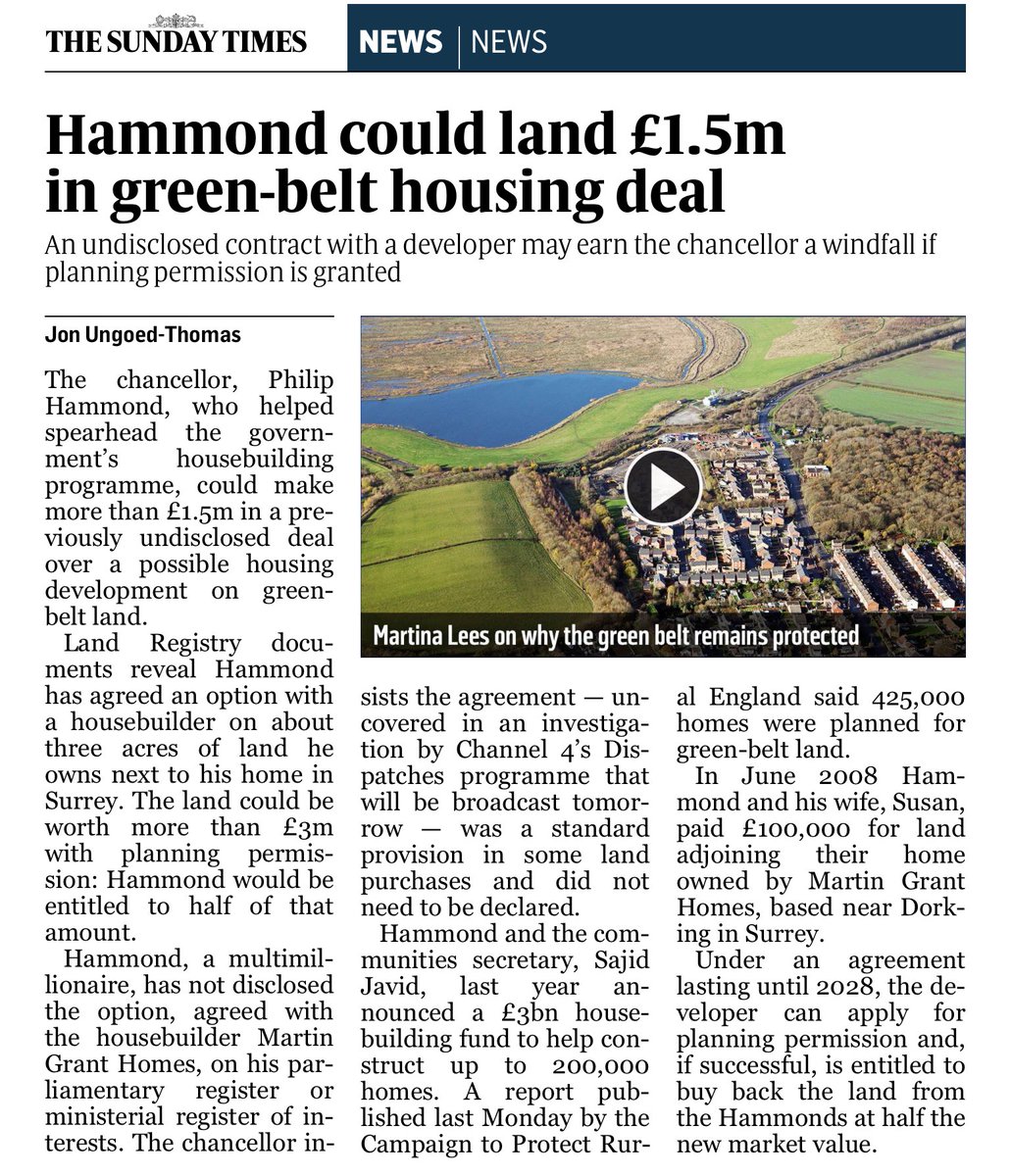 save_greenbelt's tweet image. Now we understand the imperative to destroy the Green Belt which only accounts for 12% of Englands land area. Shame on Tories @sajidjavid