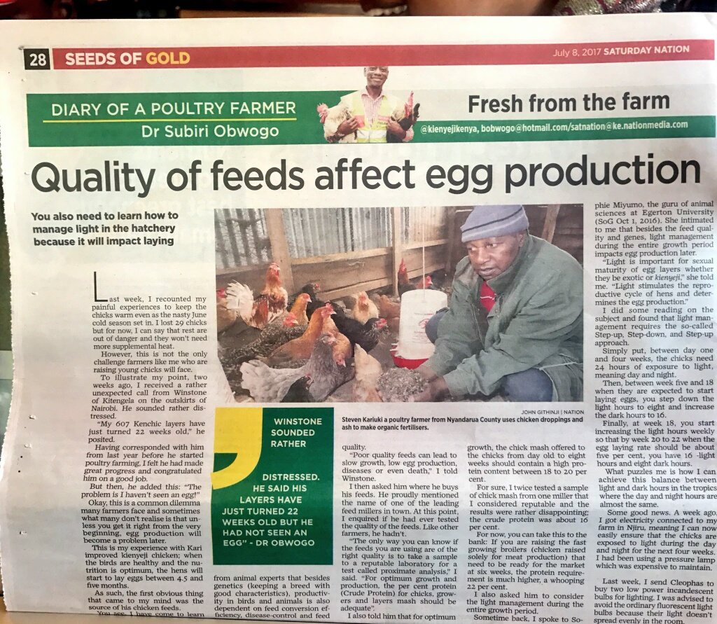 Mifugofcare's tweet photo. Make the right choice of feeds #agribusiness  #ChatWithRon #Agribusinesstalk254 #poultryfarming #Potentialfarmer https://t.co/EotejBCz6D