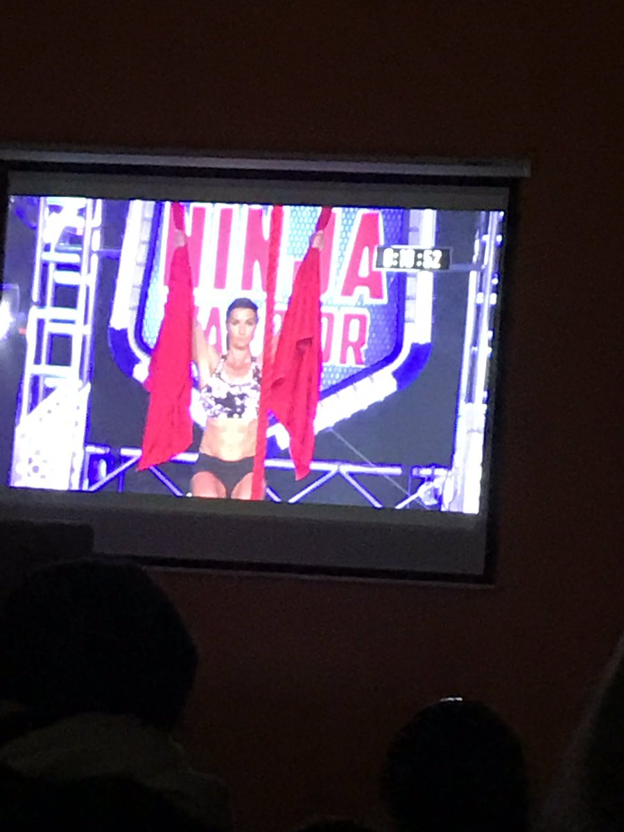 RochelleWeeding's tweet photo. Viewing party for the Premiere of #NinjaWarriorAU at #SABaseCamp https://t.co/cdP6LF7Rlh