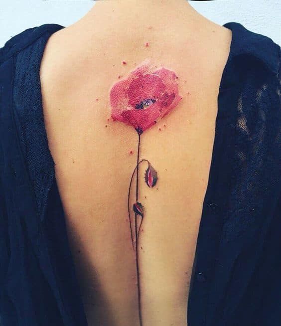 58. Fizeste uma tatugagem nas costas, qual foi?