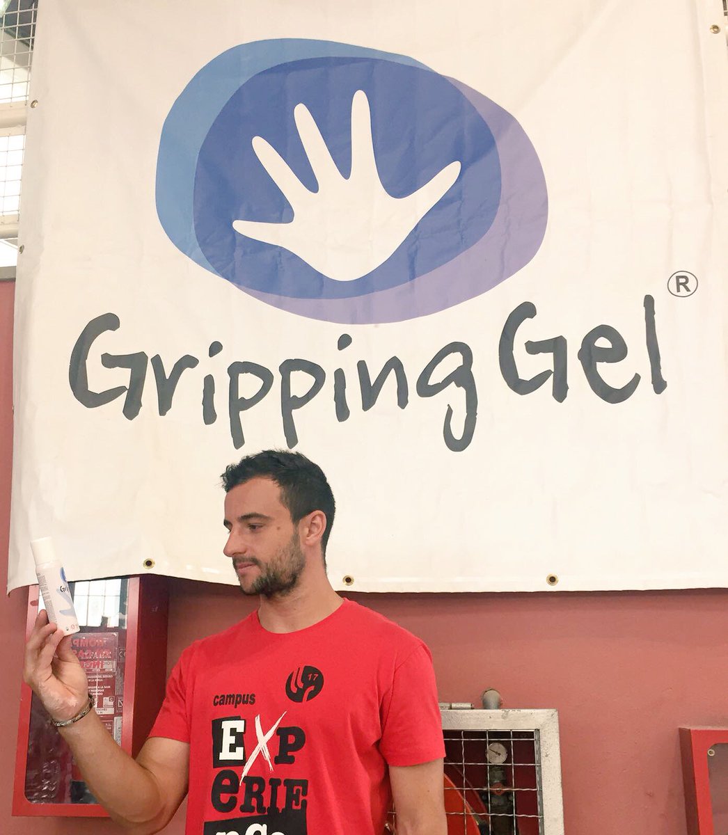GrippingGel's tweet photo. Si vosotros también queréis llegar al nivel de @joanvazquez #GrippingGel te lo pone fácil. ¡Que no se te escape! #PowerYourGrip https://t.co/DGH13oV0sZ