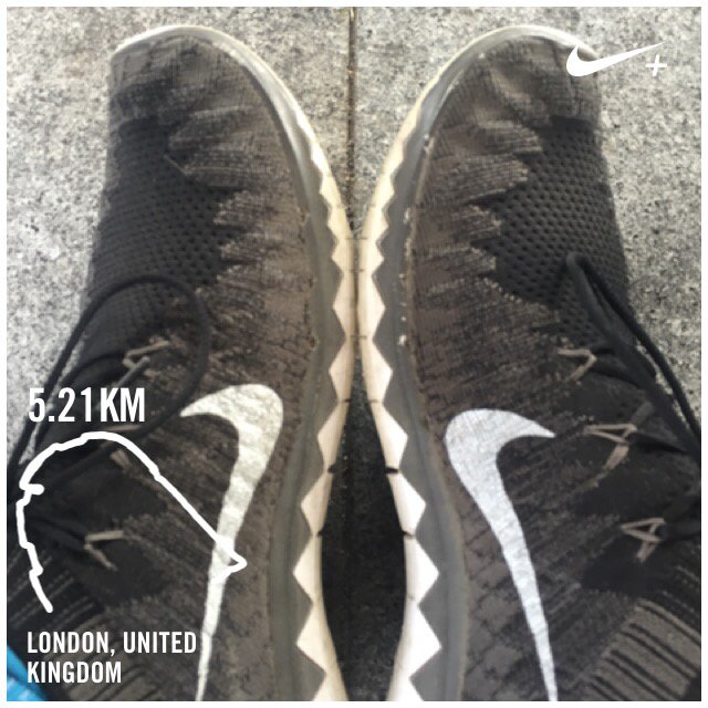CodeCheetah's tweet photo. It's a scorcher! 🏃🏻💦☀️ I just ran 5.21 km with Nike+. https://t.co/EU2qsMT38p #nikeplus https://t.co/jdu1M9qR26