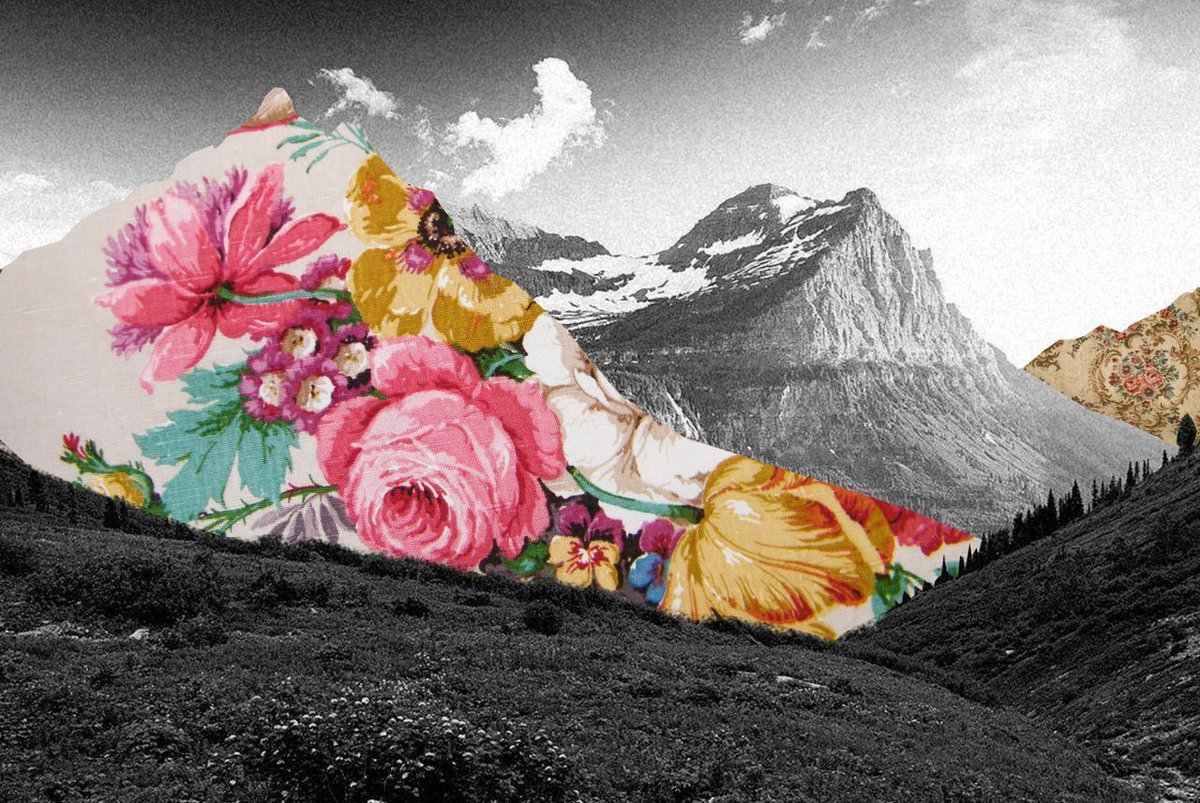 Enchanting Black &amp; White Pictures with Colorful Collages bit.ly/2qLFzfp