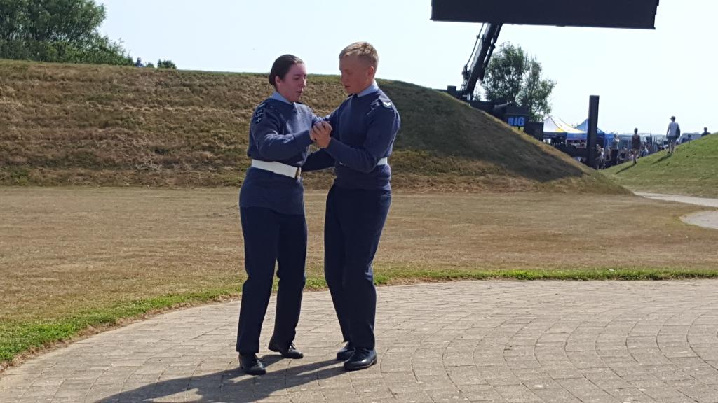 Battle Of Britain Memorial Day: so much sacrifice by so few. Heroes all.
&amp; the wonderful <a href="/aircadets/">RAF Air Cadets</a> entertaining the crowd <a href="/ComdtAC/">Commandant RAF Air Cadets</a>