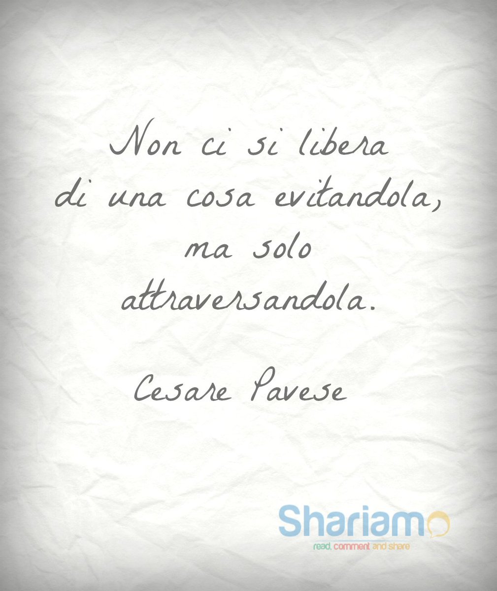 Shariamo_com's tweet photo. #CesarePavese

#reading #quote #quotes #text #writing #message #read #write #note #inspiration #writer #writers #comment #words #word https://t.co/S4BBIoHEh0