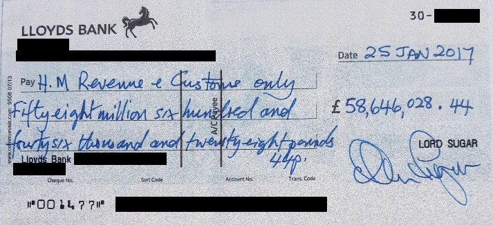 Lord Sugar (@lord_sugar) on Twitter photo You are lying to the young and impressionable <a href="/jeremycorbyn/">Jeremy Corbyn</a> as you can see we pay our taxes. #stoplyingtotheyoung You are lying to the young and impressionable <a href="/jeremycorbyn/">Jeremy Corbyn</a> as you can see we pay our taxes. #stoplyingtotheyoung