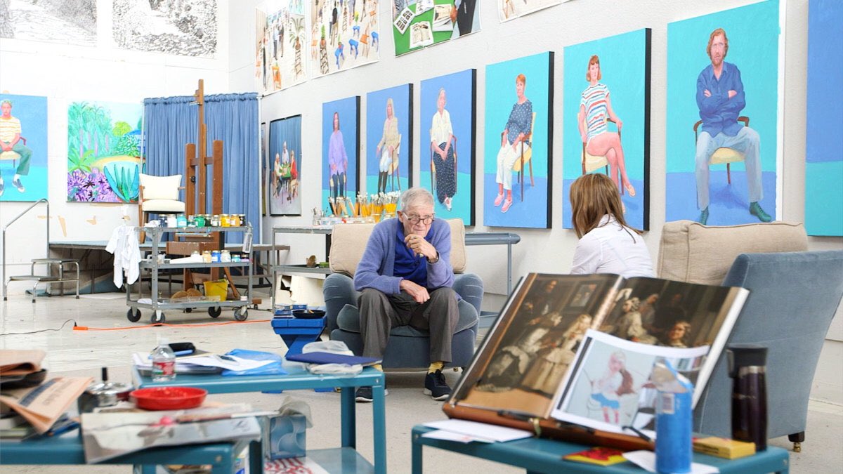 Born on this day in 1937
David Hockney
Happy birthday sir. 