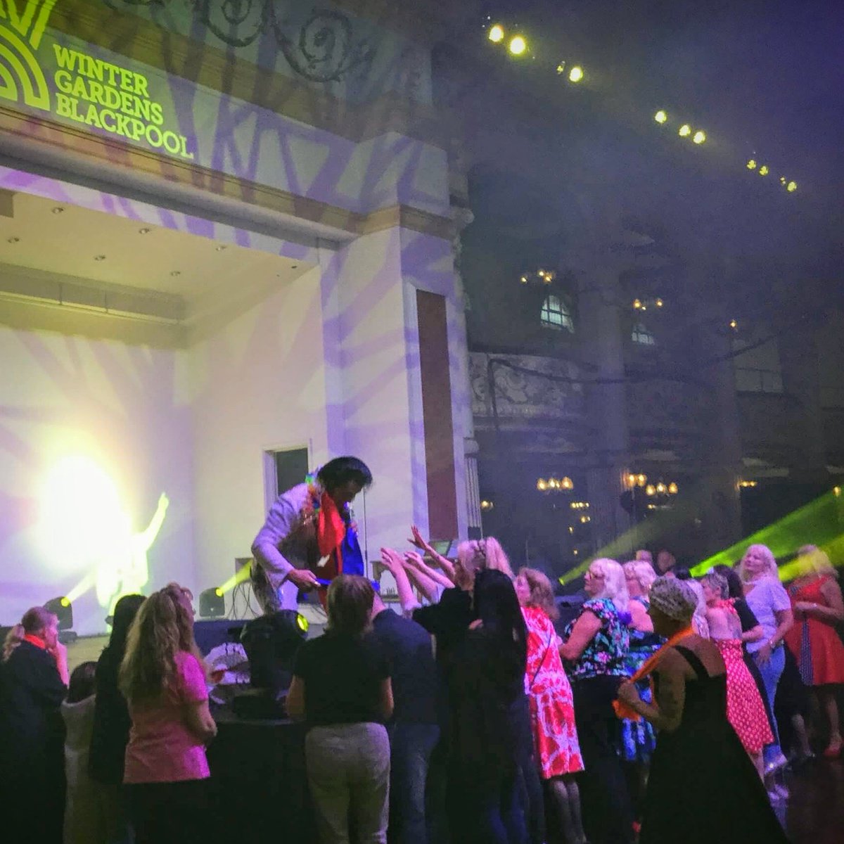 PeterKasElvis's tweet image. Great crowd at The Winter Gardens, Blackpool! #elvis #celebration #2017 #blackpool